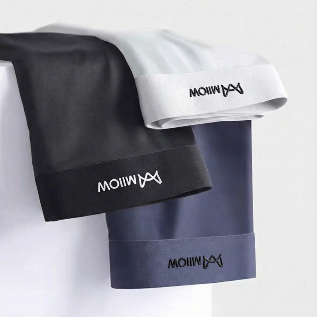 Kit 3 Cuecas Seda Gelo Elastano Anti Odor Anti Bacteriana