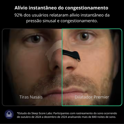 Dilatador Nasal Magnético Premier Original - Kit Econômico com 30 pares
