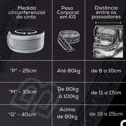 Cinto Ultra Confortável sem fivela BeltConfort