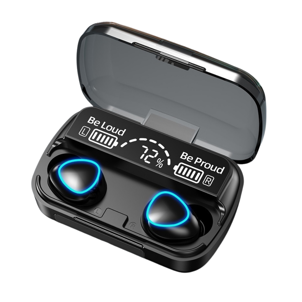 Fone de Ouvido TWS M10 À Prova D'água Bateria 3500mah Bluetooth 5.1