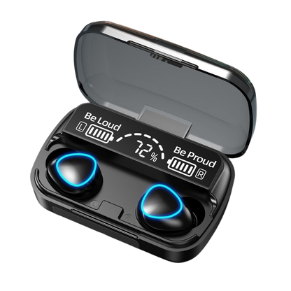 Fone de Ouvido TWS M10 À Prova D'água Bateria 3500mah Bluetooth 5.1